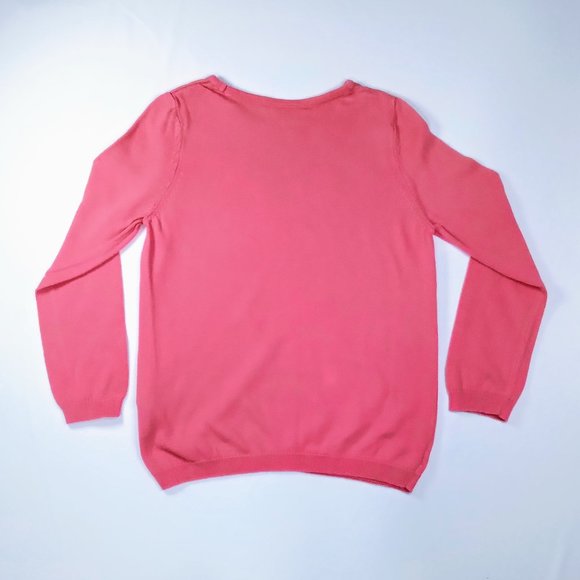 LC Waikiki Bright Pink Knit Pullover Sweater Size 5-6Y - Picture 2 of 5